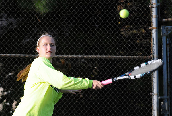 Alleman duo eyes experience at state tennis meet